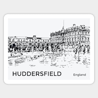 Huddersfield England Sticker